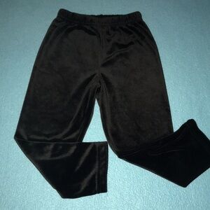 ZOEY velvety black leggings elastic waistband size 3T